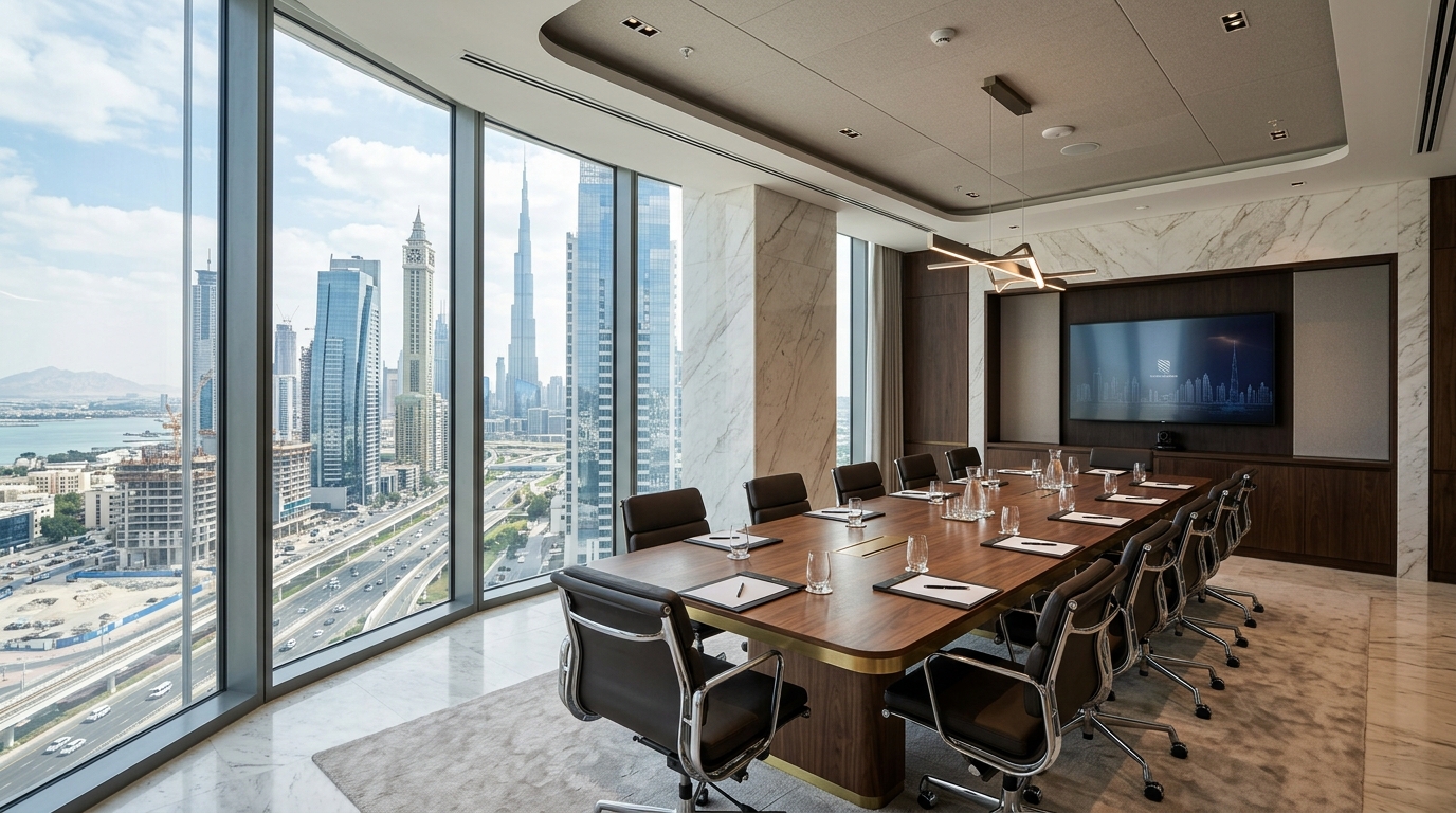 Coldwell Banker Greater Middle East Boardroom Headquarters